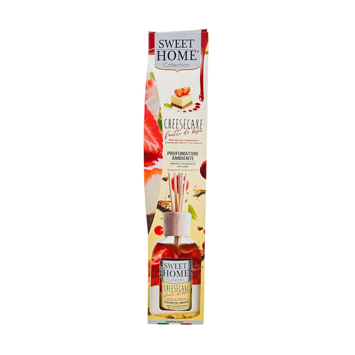 Аромадифузор Sweet Home Collection Cheesecake Diffuser Чизкейк, 100 мл