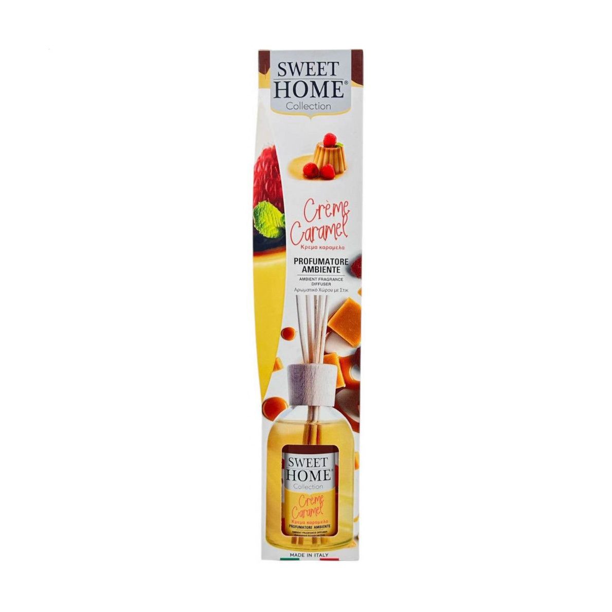 Аромадифузор Sweet Home Collection Creme Caramel Diffuser Крем-карамель, 100 мл